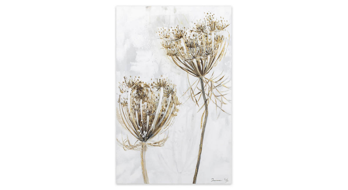 OLEJOMAĽBA 60/90 cm, Zvieratá - béžová, drevo/textil (60/90cm) - KUNSTLOFT