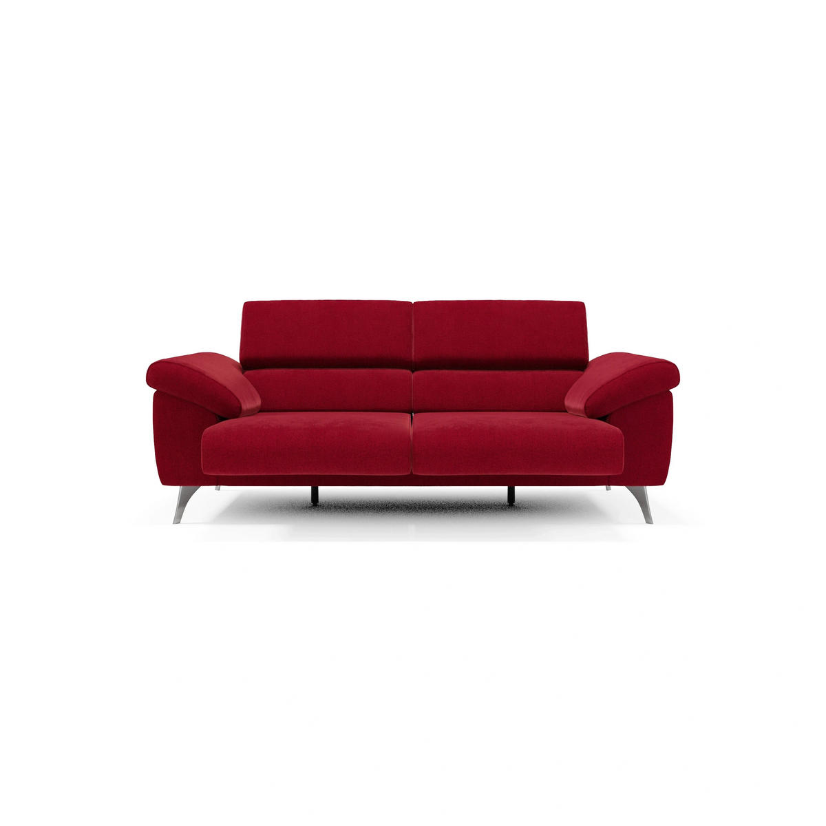 LINEARSOFA Donatello - Bordeaux, Metall (183/76/102cm) - Divani.store