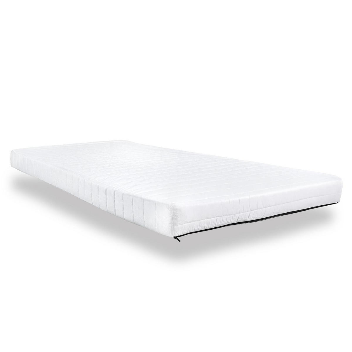 KOMFORTSCHAUMMATRATZE K10 80x200 cm - Weiß, Textil (80/200cm) - Matratzen Discount