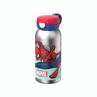 EDELSTAHL-TRINKFLASCHE MIT KLAPPDECKEL Campus Spiderman 600 ml - Rot, Kunststoff/Metall (0.6L) - Mepal