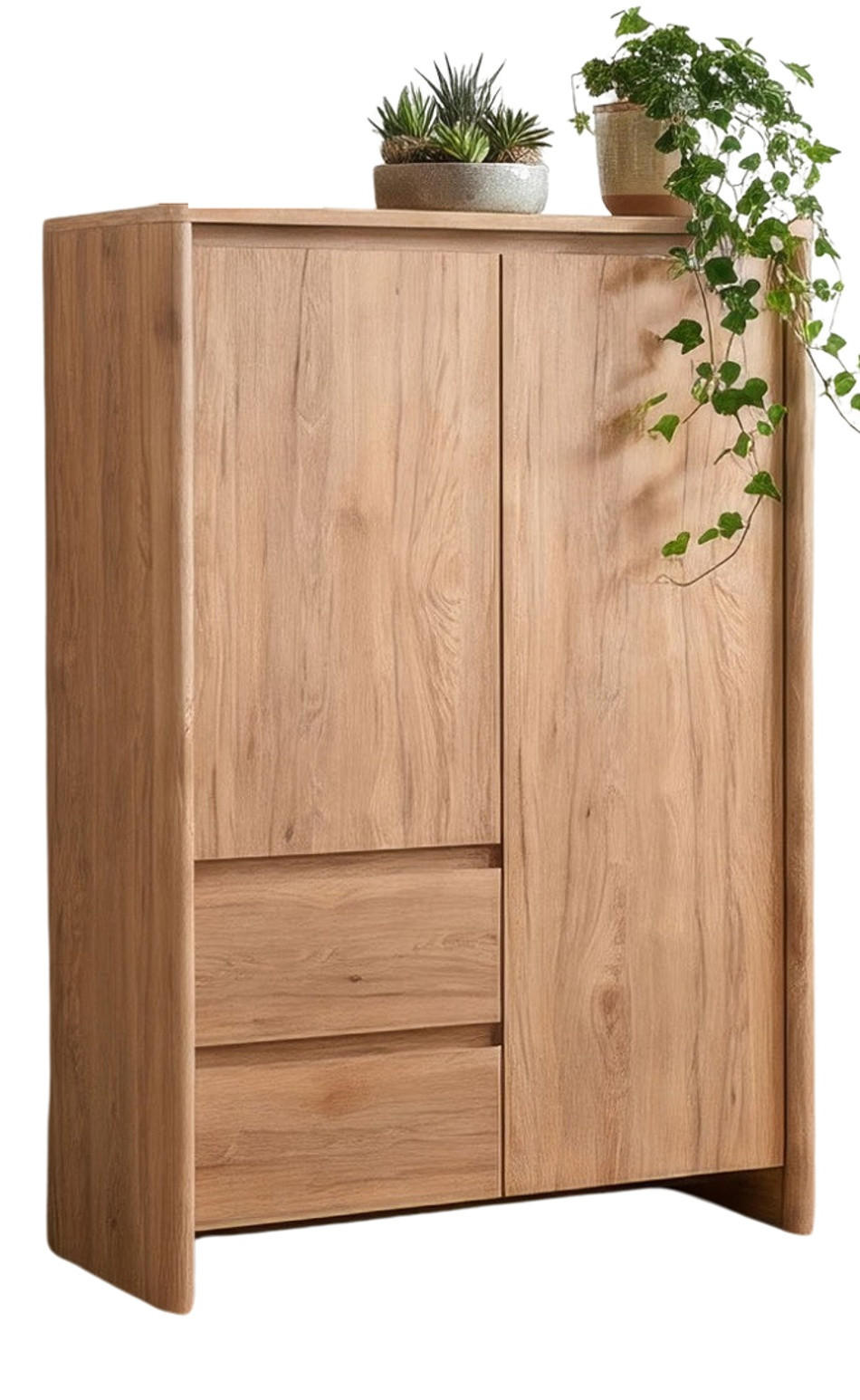 Furn.Design Highboard Walnuss 86x140x40 cm