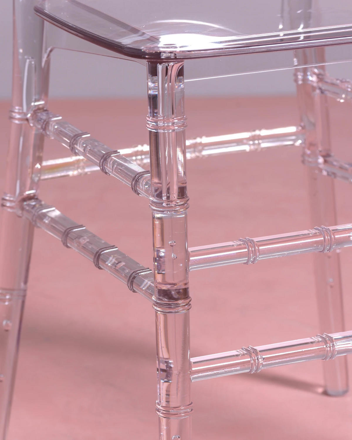 STÜHL-SET 4 Stück Kunststoff Transparent - Transparent, Kunststoff (39/90/41cm) - Nest Dream