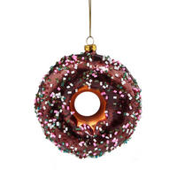BAUMANHÄNGER Hang On Donut - Braun, Glas (10/10/4cm) - Butlers