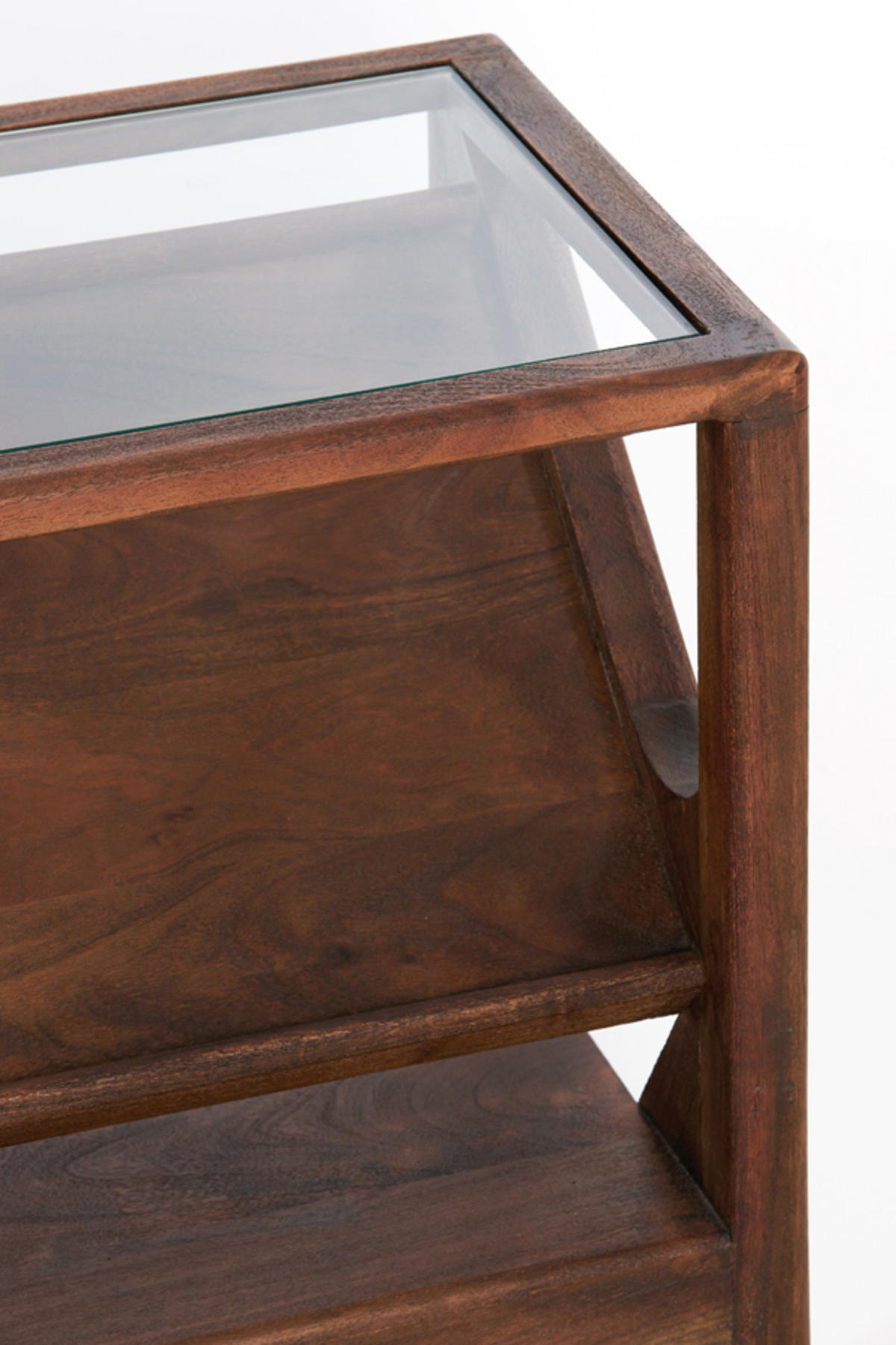 KONSOLENTISCH Yuki Braun 119/41/80 cm - Braun, Holz (119/41/80cm) - Light & Living