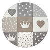 KINDERTEPPICH 160/160 cm Cosmo 339 - Beige, Textil (160/160cm) - Paco Home