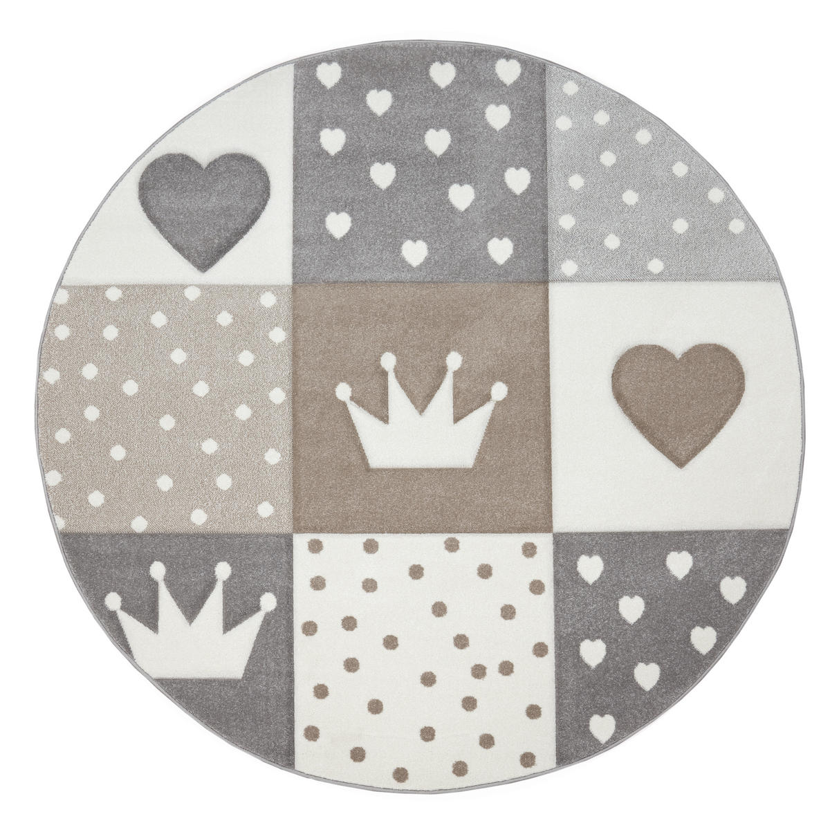 KINDERTEPPICH 160/160 cm Cosmo 339 - Beige, Textil (160/160cm) - Paco Home