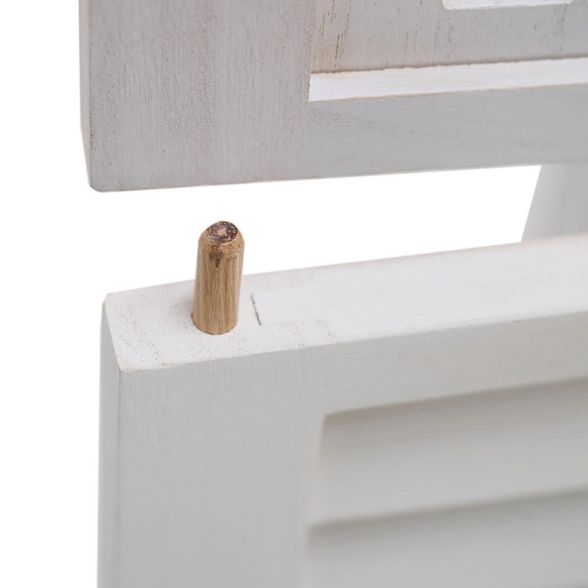 PARAVENT 120/170 cm Weiß - Weiß, Holz (120/170/2cm) - Homestyle4u