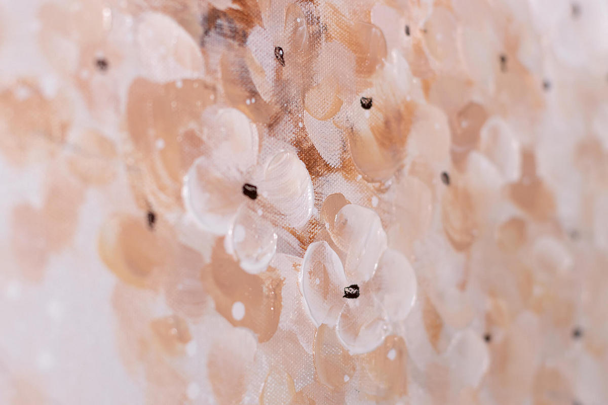 ACRYLBILD HANDGEMALT 120/60 cm - Pink, Holz/Textil (120/60cm) - KUNSTLOFT