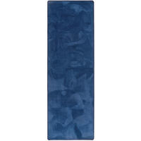 LUXUS SUPER SOFT HOCHFLOR LANGFLOR TEPPICH LÄUFER DELUXE - Dunkelblau, Textil (80/320cm) - Snapstyle