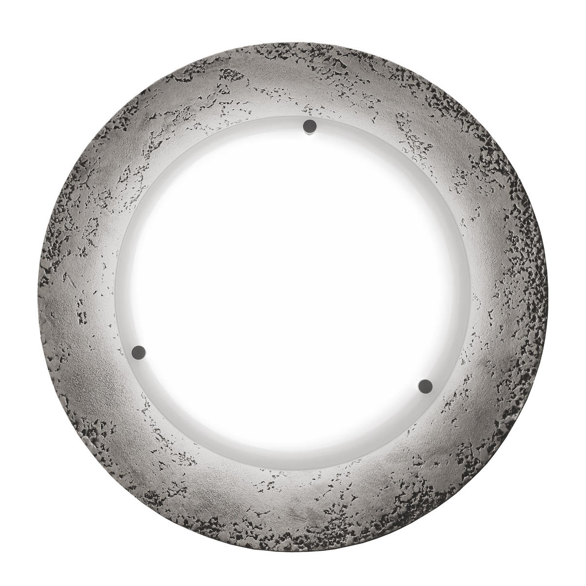 LED-DECKENLEUCHTE - Grau, Metall (35/35/6cm) - Lumicom