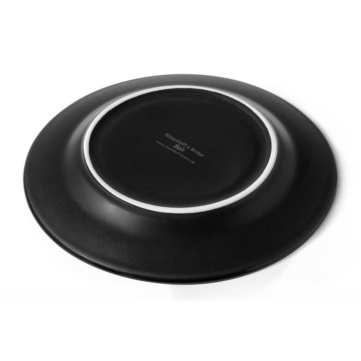 KAFFEESERVICE 6 Personen BALI 12-tlg - Blau, Keramik (9.5/6.5/9.5cm) - Ritzenhoff Breker
