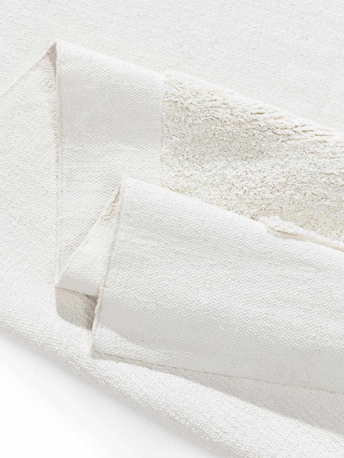 BAUMWOLLTEPPICH Isla Cream 160x230 cm - Creme, Textil (160/230cm) - benuta Pop