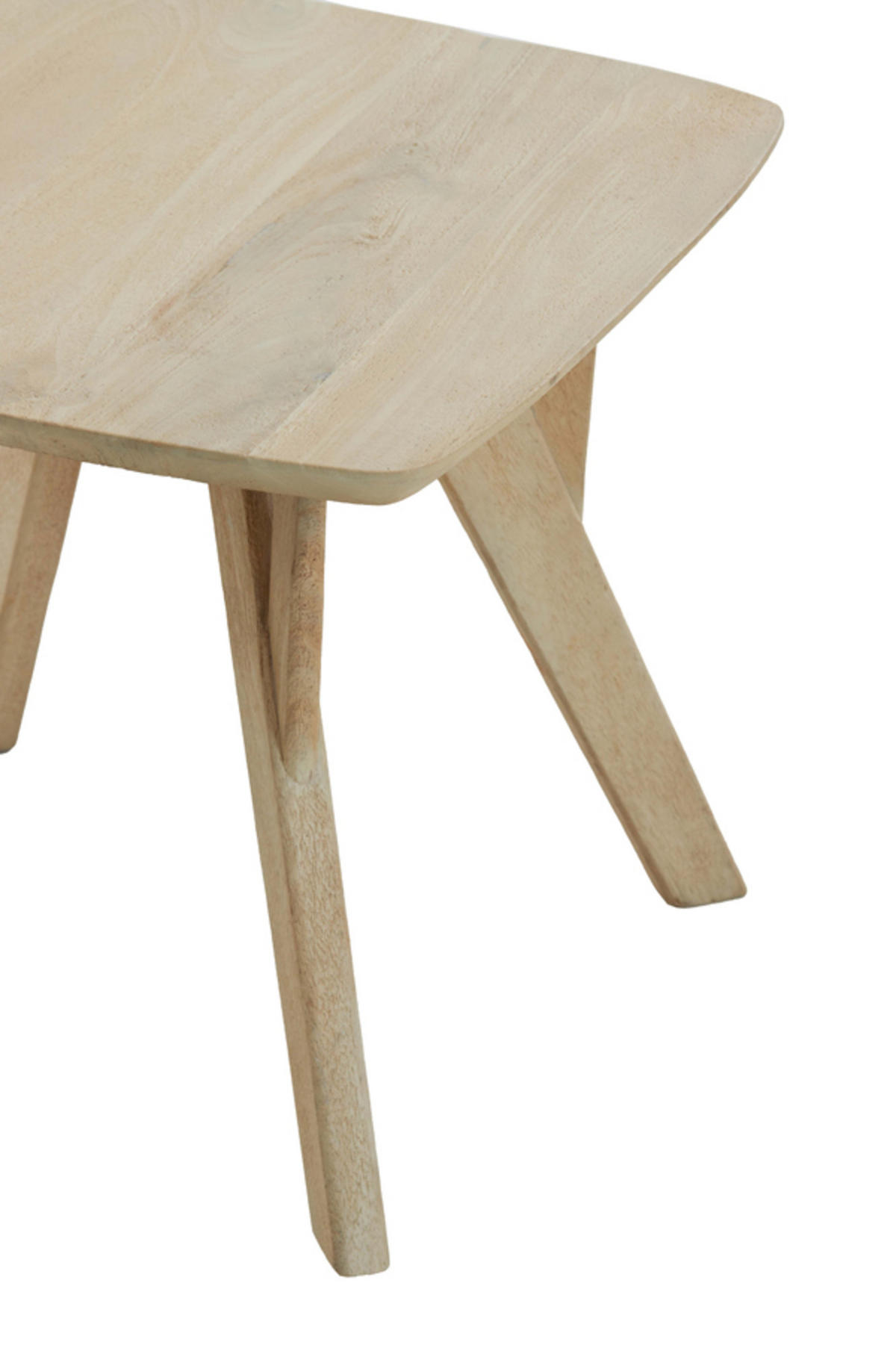 BEISTELLTISCH Quenza Braun 50/50/42 cm - Braun, Holz (50/50/42cm) - Light & Living