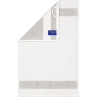 HANDTÜCHER LUXURY DOUBLE 2560 BRILLIANT WHITE - 76 - Weiß, Textil (30/50cm) - Zöllner