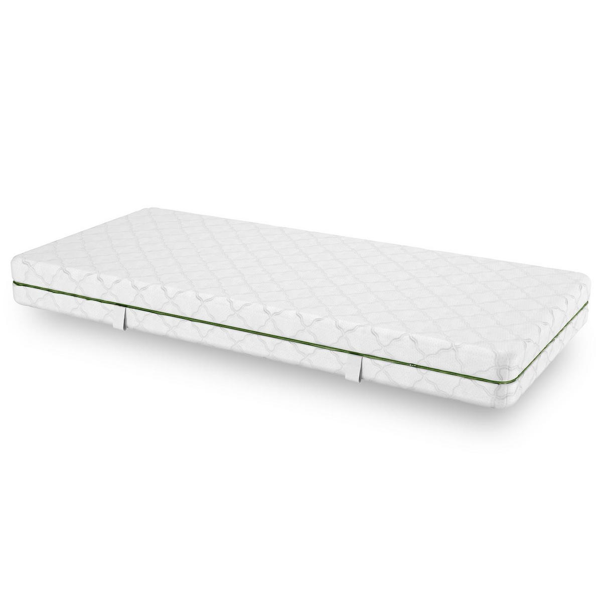 FEDERKERNMATRATZE Smart 90x190 cm - Weiß, Textil (90/190cm) - Sleezzz