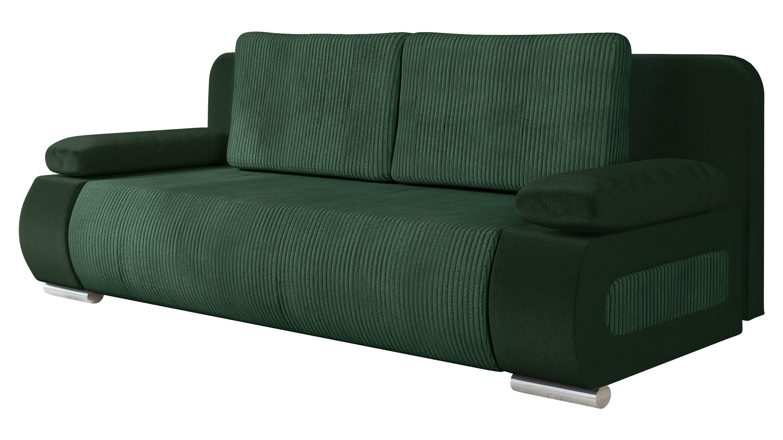 CANAPEA EXTENSIBILA Emma Reiat - verde, material plastic/material textil (200/77/92cm) - MIRJAN24