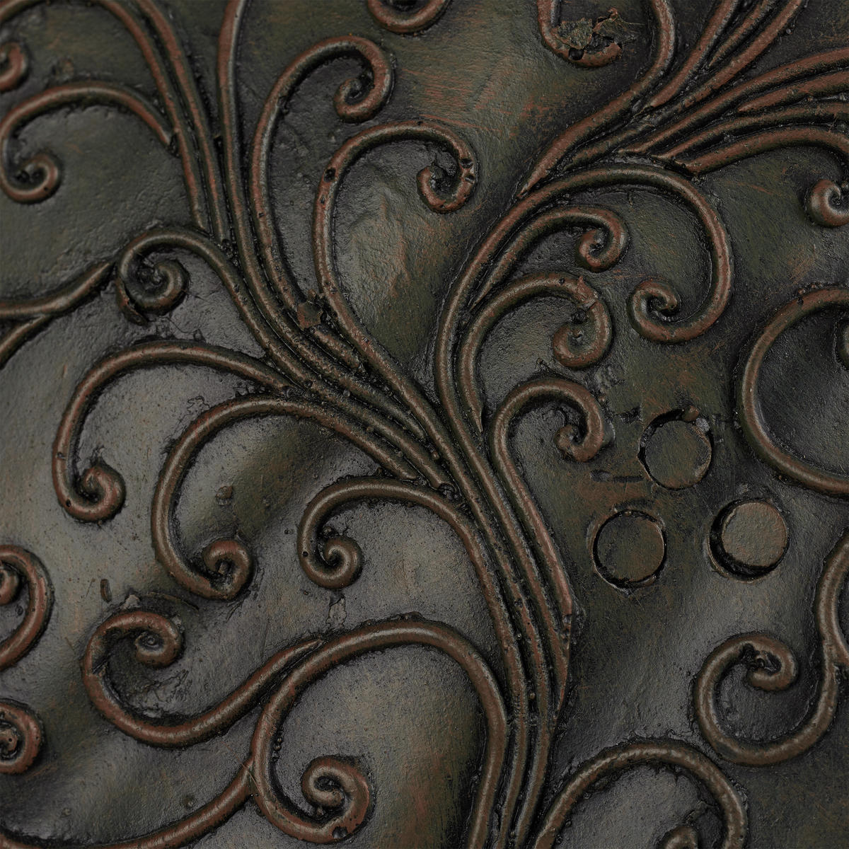 BUDDHA Figur - Anthrazit, Kunststoff (35/60/35cm) - Relaxdays