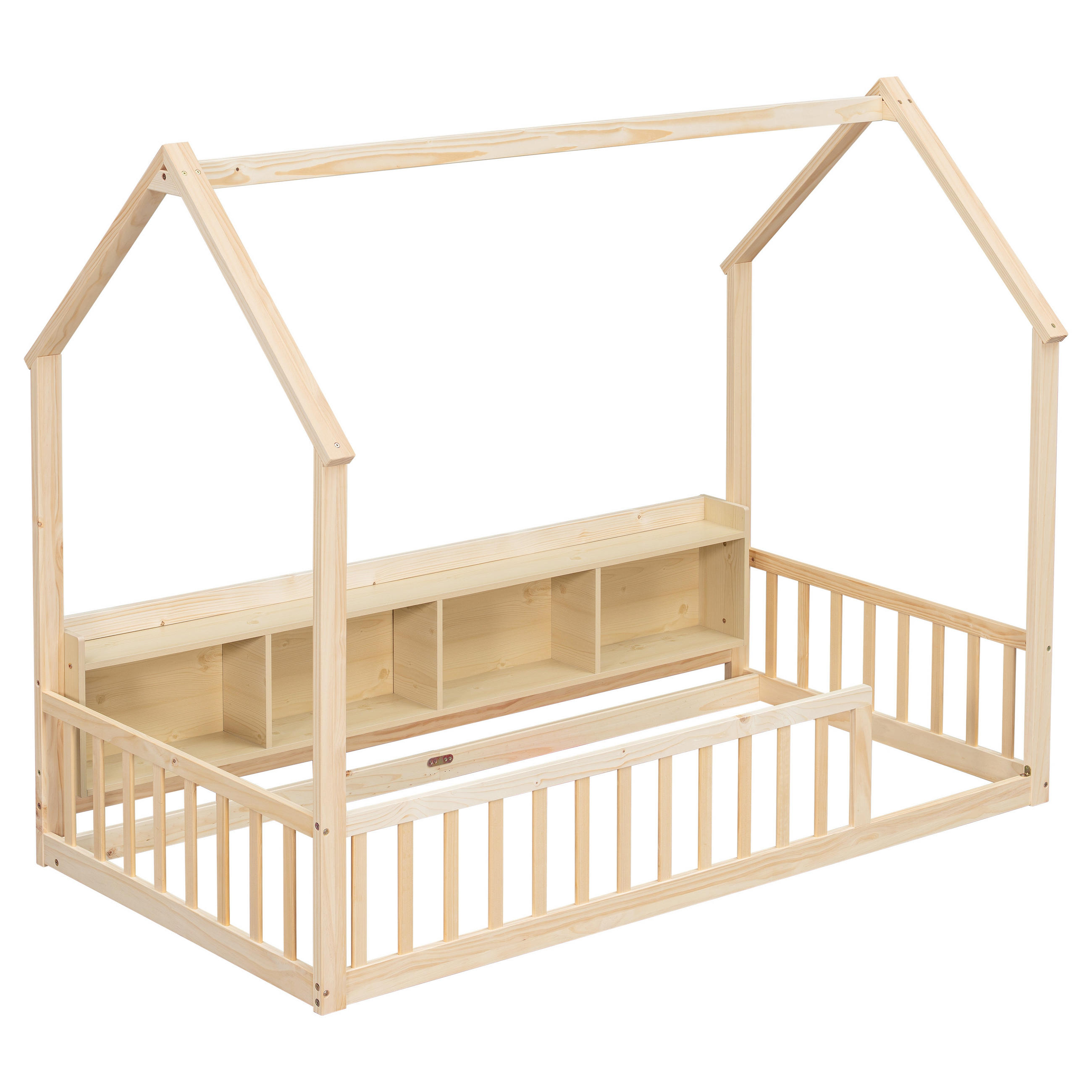 ComfortXL Hausbett Natur 90x200 cm