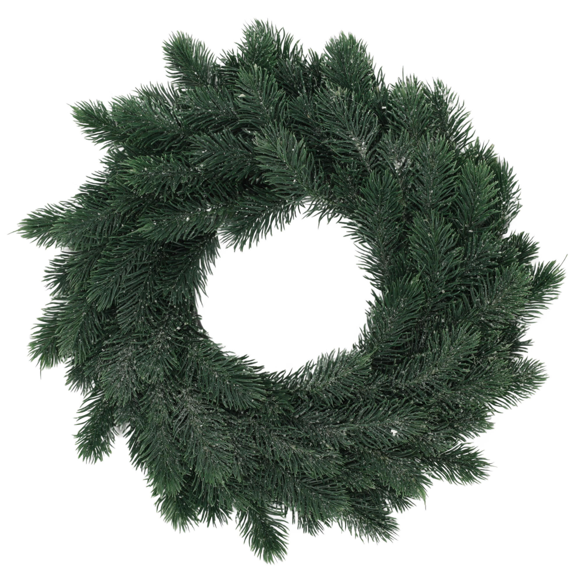 WEIHNACHTSKRANZ Ø 35 cm - Grün, Textil (35/8/35cm) - Home Styling Collection