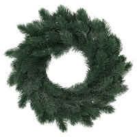 WEIHNACHTSKRANZ Ø 35 cm - Grün, Textil (35/8/35cm) - Home Styling Collection