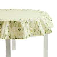 TISCHDECKE Tendi - Hellgrün, Textil (160cm) - home&you