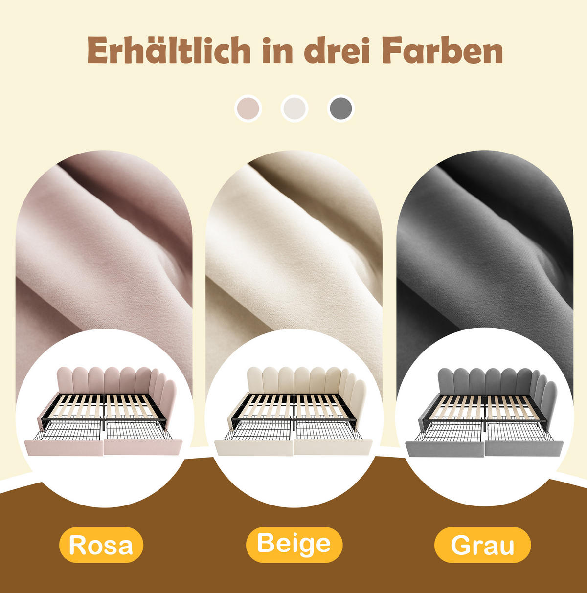 ČALOUNĚNÁ postel 90/190 cm šedá ze sametu s úložnými šuplíky a lamelovým roštem - šedá, textil (90/190cm) - OKWISH