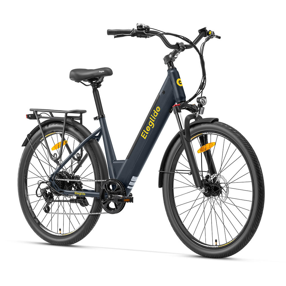 E-BIKE Eleglide T2 – Upgrade mit Sicherheitsdesign und starker Leistung - Dunkelgrau, Metall (83cm)