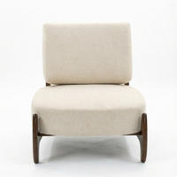 SESSEL Chenille-Bezug mit dicken Kissen, DE-42179, Creme - Creme, Holzwerkstoff (72/81/73.5cm) - ComfortXL
