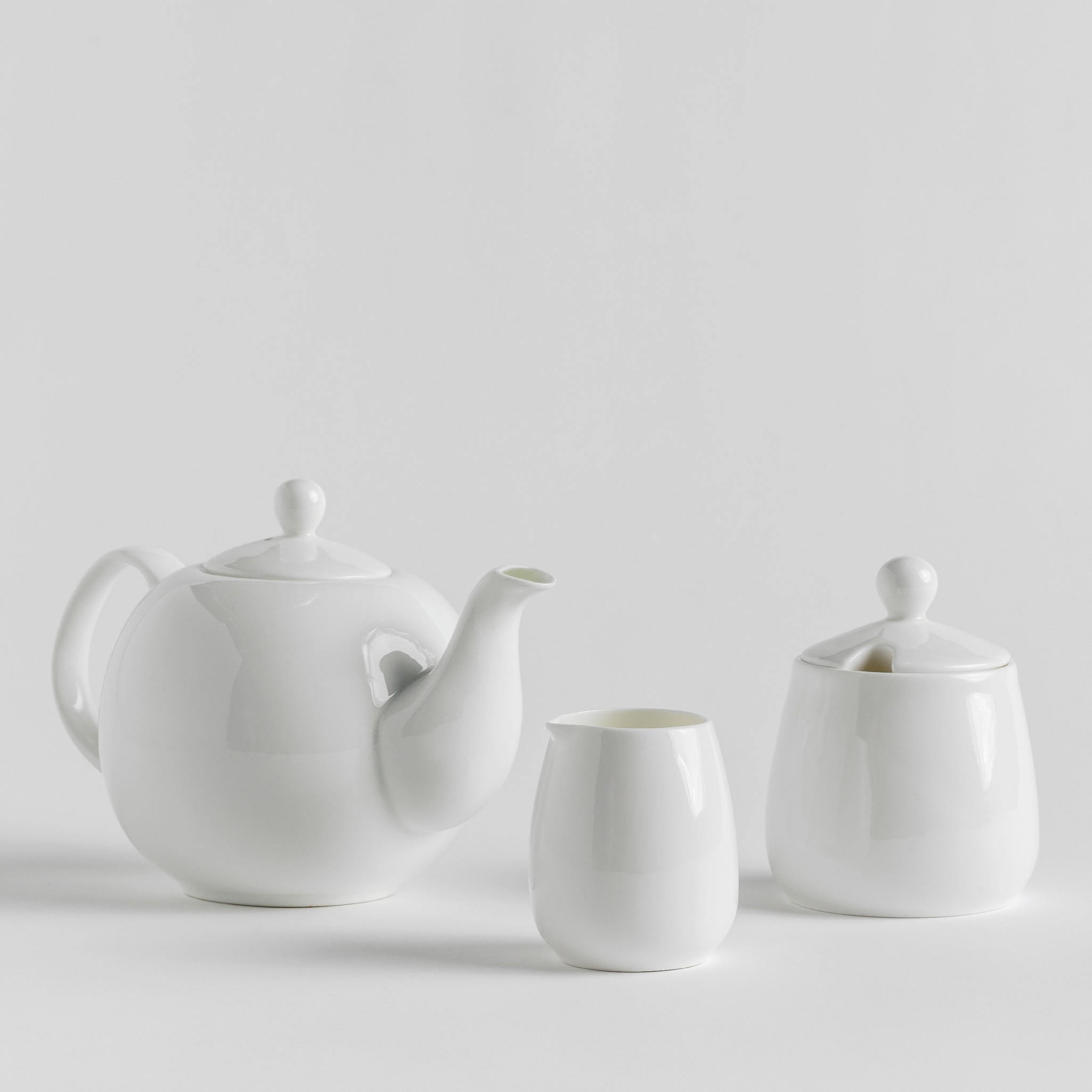 ZUCKERDOSE Bianco - Weiß, Keramik (8/12cm) - home&you