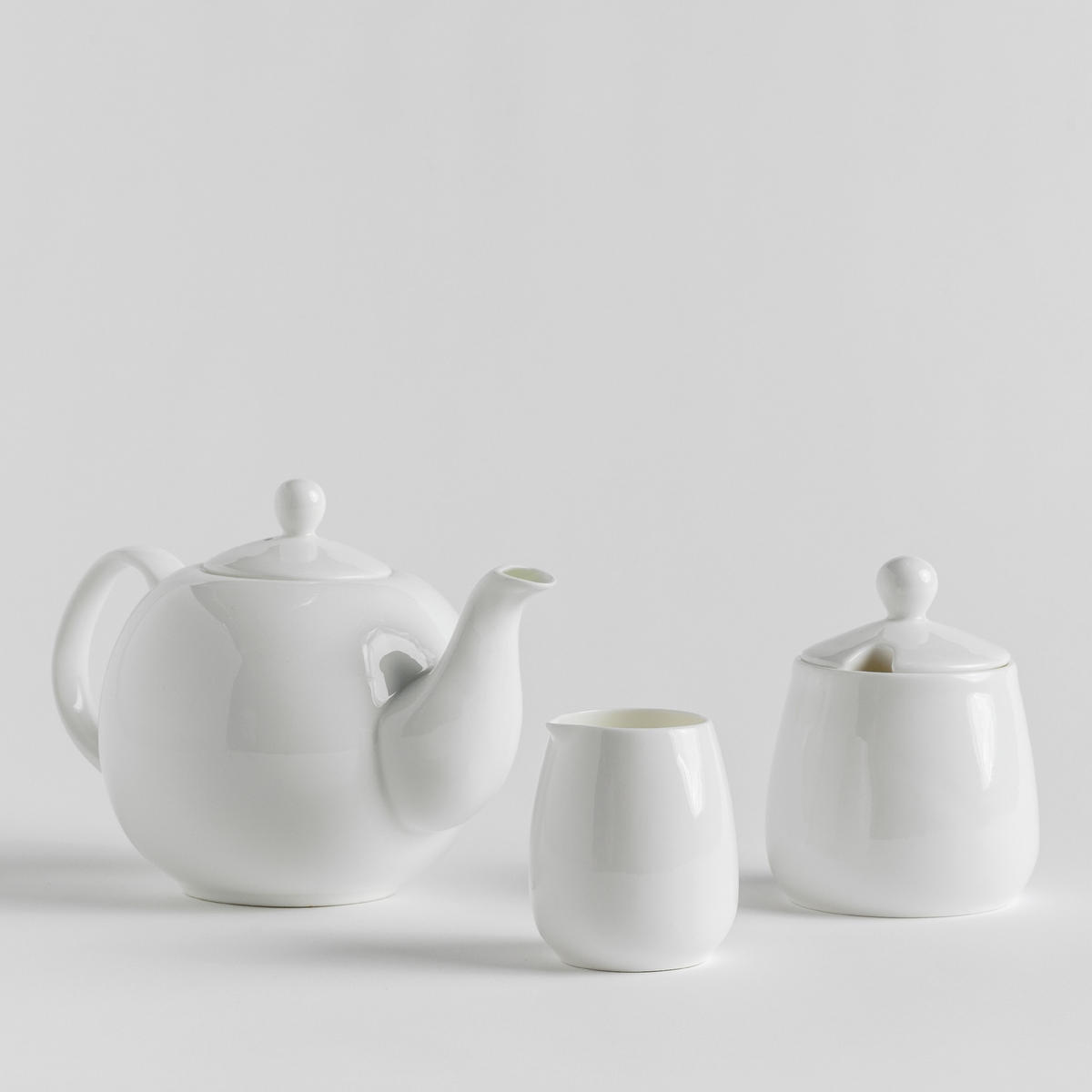 ZUCKERDOSE Bianco - Weiß, Keramik (8/12cm) - home&you