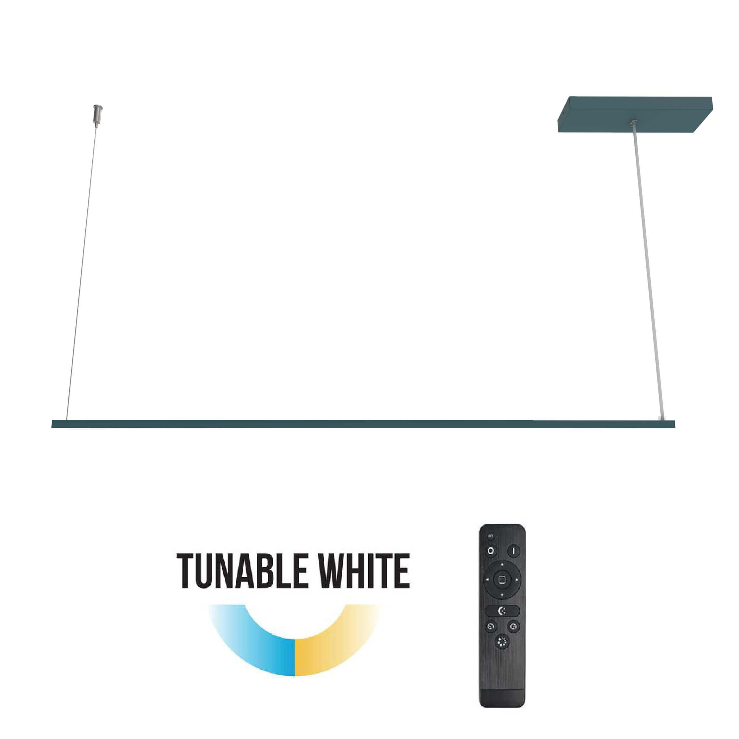 LED-HÄNGELEUCHTE - Blau, Metall (2/100/2cm) - Lumicom