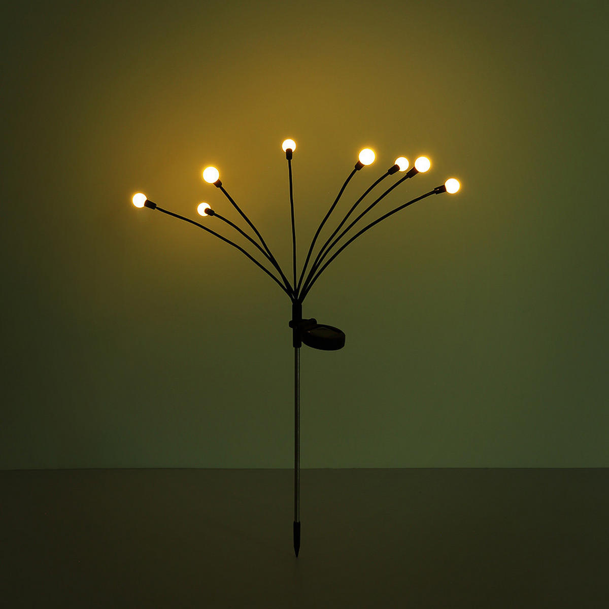 LED AUSSENLEUCHTE Edelstahl Schwarz 2er Set - Schwarz, Metall (20/12/70cm) - Globo Lighting