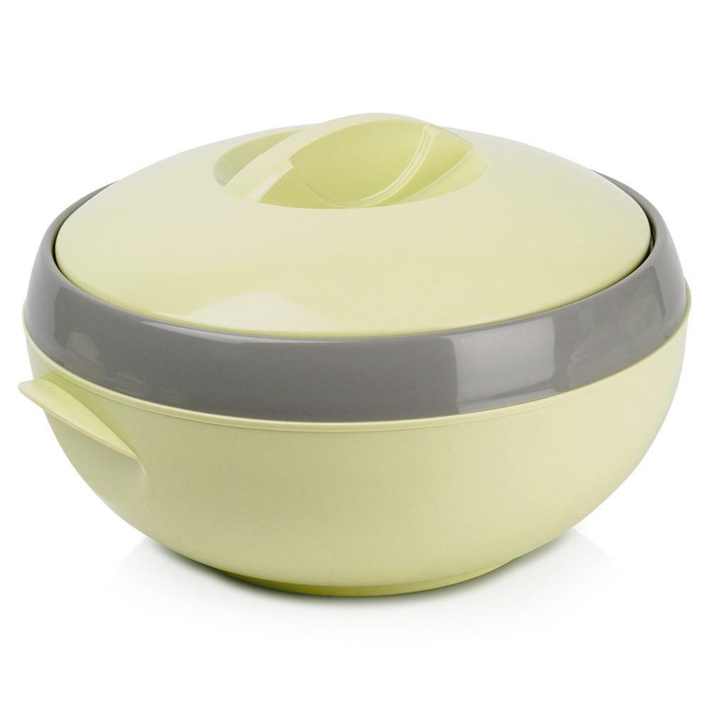 LUNCHTHERMOSKANNE Venus Edelstahl 5 l - Grün, Kunststoff (30/20/30cm) - Orion 