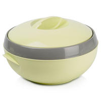 LUNCHTHERMOSKANNE Venus Edelstahl 5 l - Grün, Kunststoff (30/20/30cm) - Orion 