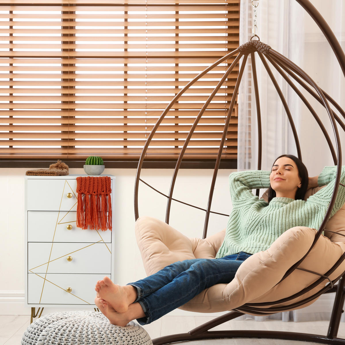 KOMMODE - Weiß, Holzwerkstoff/Metall (48/86/39cm) - Relaxdays
