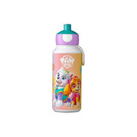 TRINKFLASCHE Campus Paw Patrol Girls 400 ml - Türkis/Lila, Kunststoff (0.4L) - Mepal