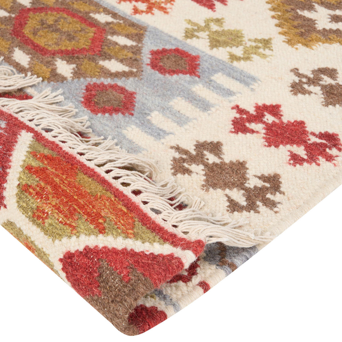 KELIM-TEPPICH Proshyan 230/160 cm - Multicolor, Textil (160/230cm) - Beliani