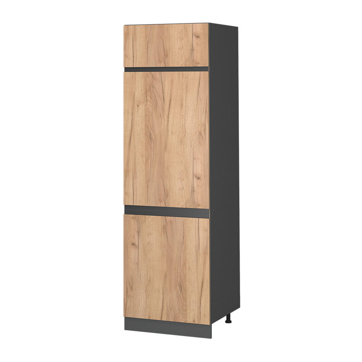 KUCHYŇSKÁ DVÍŘKA R-Line Zlatý mocný dub - medově dubová, kompozitní dřevo (59.6/196/1.6cm) - Vicco