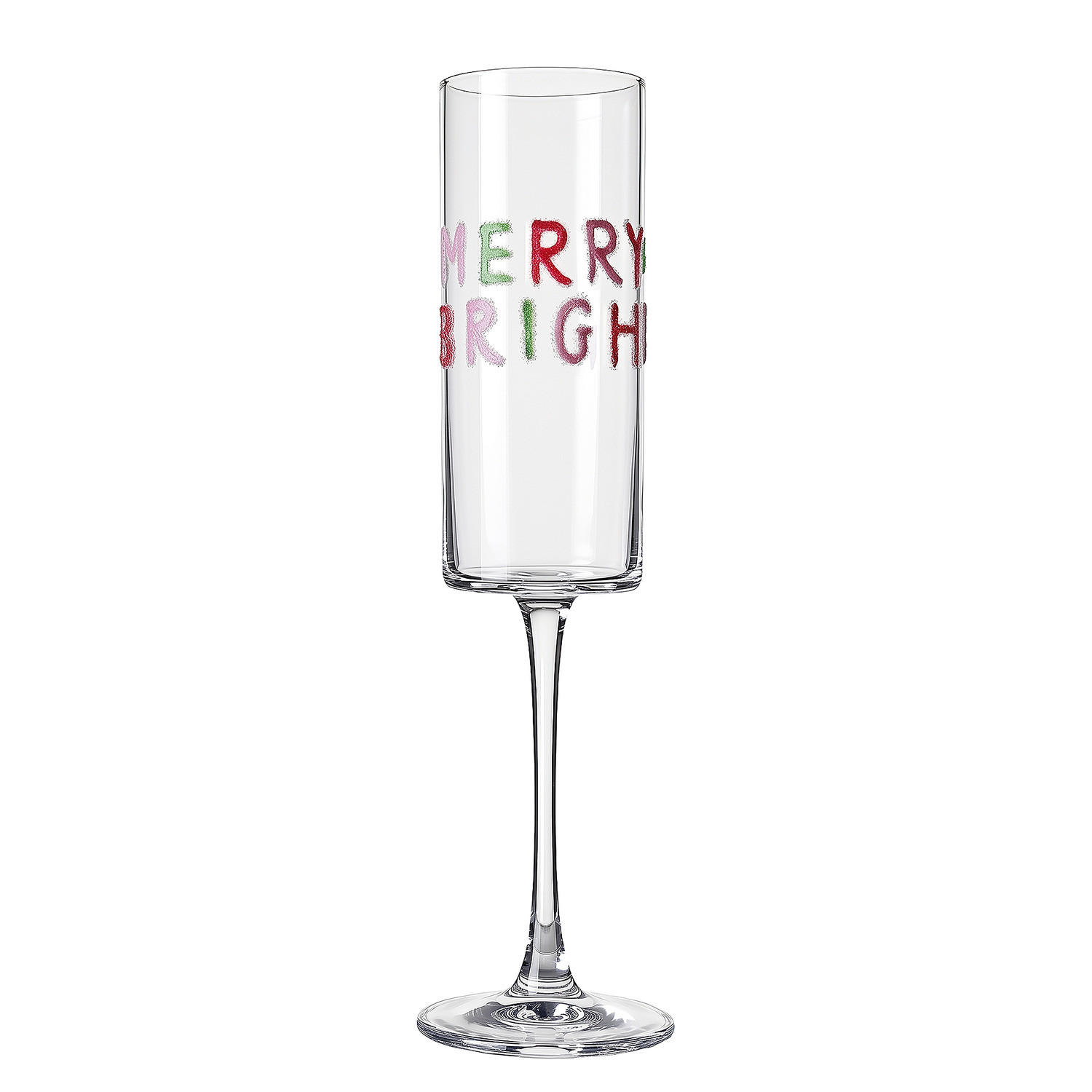 SEKTGLAS Merry & Bright - Rot/Rosa, Glas (0.22L) - Butlers
