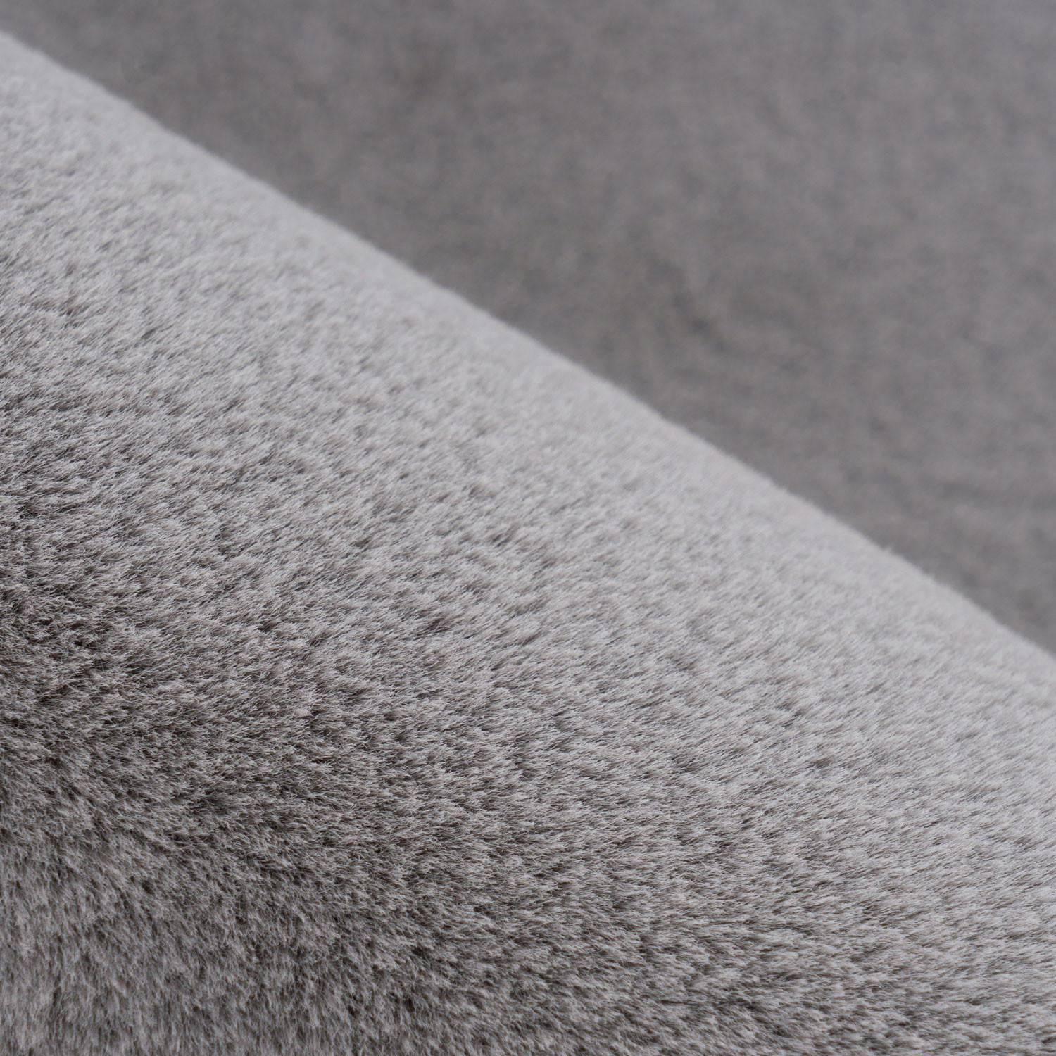 Thumbnail - carpet city Hochflor-Teppich, Grau, Textil, Uni, Rechteckig, 120x170 cm, Oeko-Tex® Standard 100, für Fußbodenheizung gee...