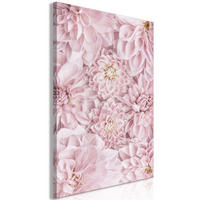 KUNSTDRUCK Rosa 40/60 cm - Pink, Textil (40/60cm) - KUNSTLOFT