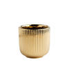 BLUMENTOPF Pola - Goldfarben, Keramik (16.5/15.7cm) - home&you