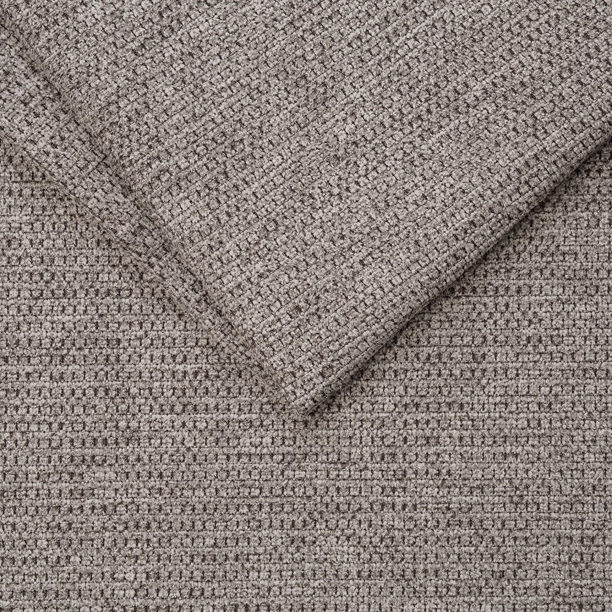 ECKSOFA mit Schlaffunktion und Bettkasten, verstellbare Armlehnen - Taupe, Textil (283/217cm) - ed exciting design