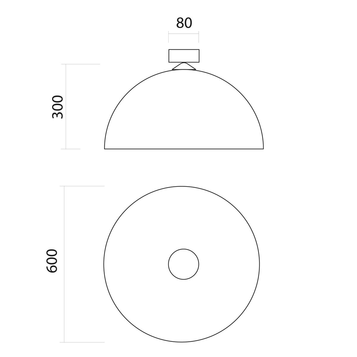 DECKENLEUCHTE - Grau, Metall (60/60/30cm) - Lumicom