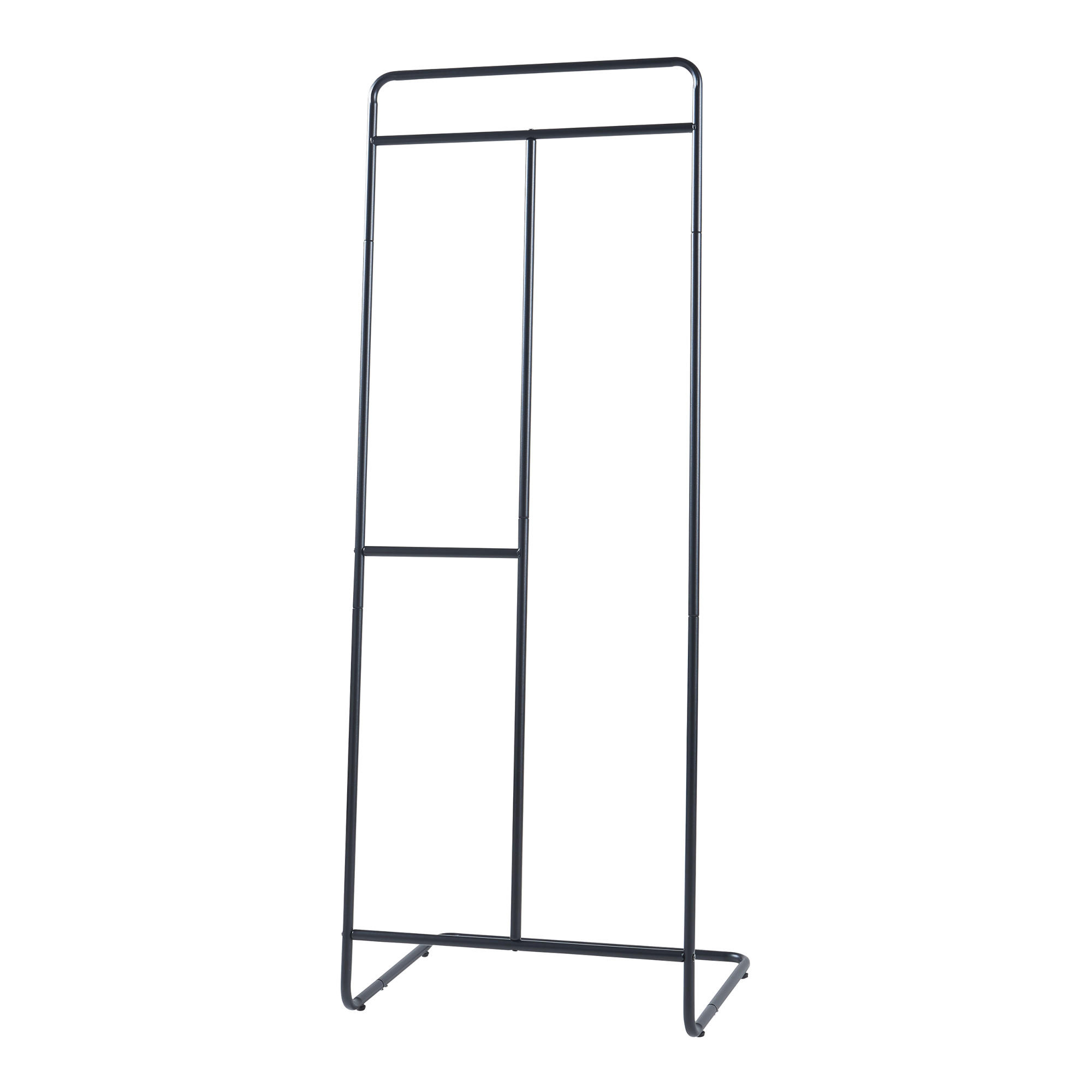 KLEIDERSTÄNDER Sandviken - Schwarz, Metall (63/166/48cm) - [en.casa]
