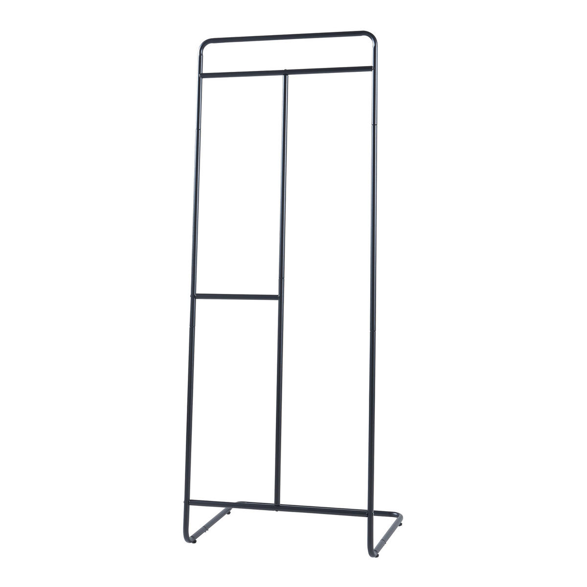 KLEIDERSTÄNDER Sandviken - Schwarz, Metall (63/166/48cm) - [en.casa]