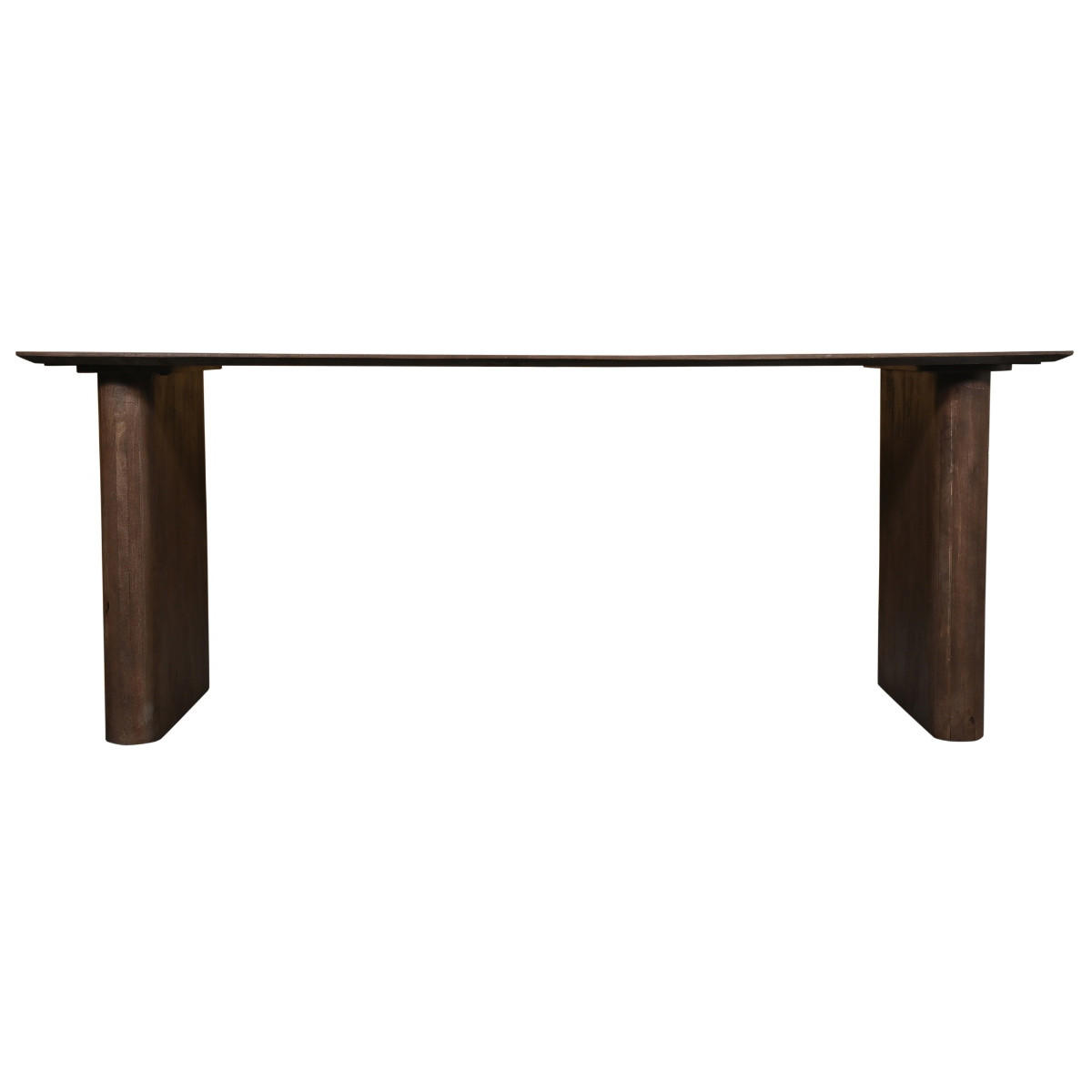 ESSTISCH aus Mangoholz 240x100x76cm, dunkelbraun - Dunkelbraun, Holz (240/100/76cm) - Giga Meubel