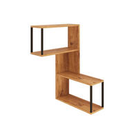 WANDREGAL 53,5/19,5/85 cm - Braun, Holz (53.5/85/19.5cm) - Mobili Rebecca