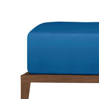 SPANNBETTLAKEN New Jersey - 100% Baumwolle - 150x200 cm - Royalblau - Blau, Textil (150/200cm) - Uncover by Schiesser
