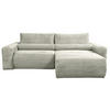 ECKSOFA Leo Greige beidseitig montierbar - Taupe, Kunststoff/Textil (255/85cm) - Selsey
